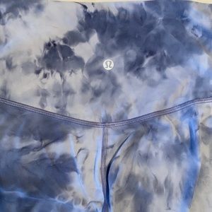 Lululemon Purple  Tie Dye -Align High Rise Leggings